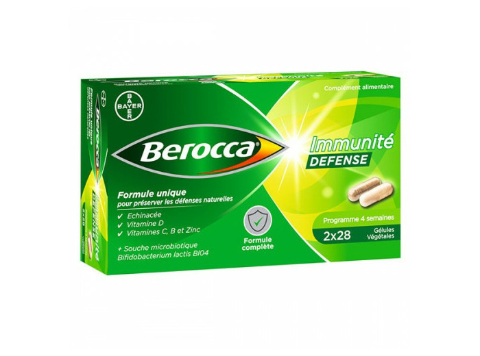 Immunité défense 2x28 gélules Berocca Bayer