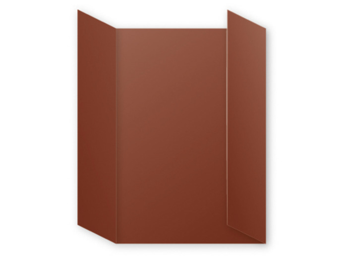 Cartes triptyques 110x155 mm "Pollen" - Cacao