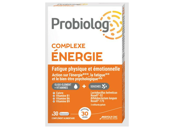 Probiolog Complexe Energie 30 Gélules Mayoly Spindler