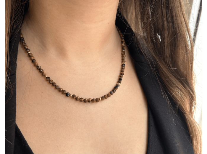 COLLIER OEIL DE TIGRE