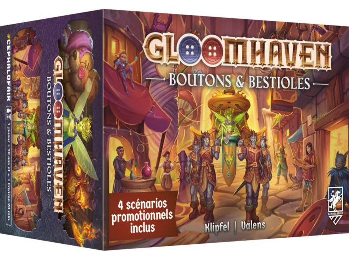 Gloomhaven : Boutons & Bestioles