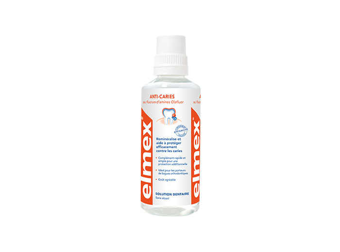 Anti-caries Solution Dentaire Sans Alcool 400ml Elmex