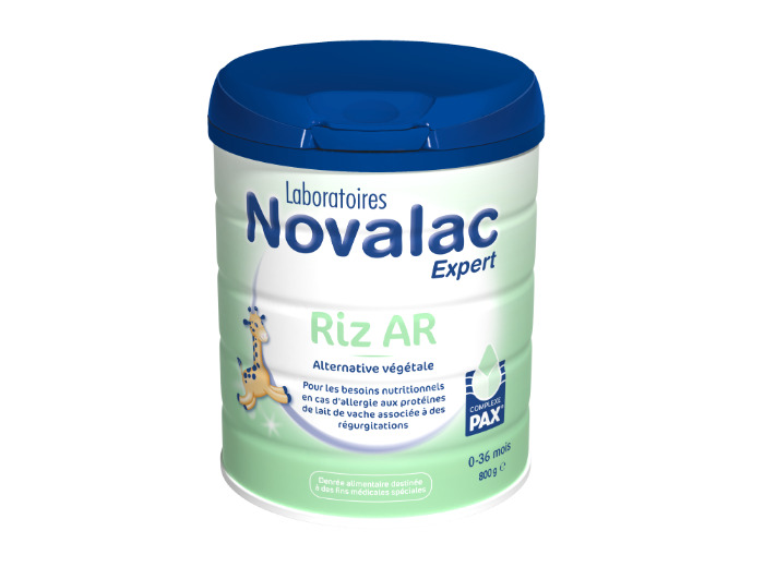 NOVALAC RIZ AR 0 36 MOIS 800G