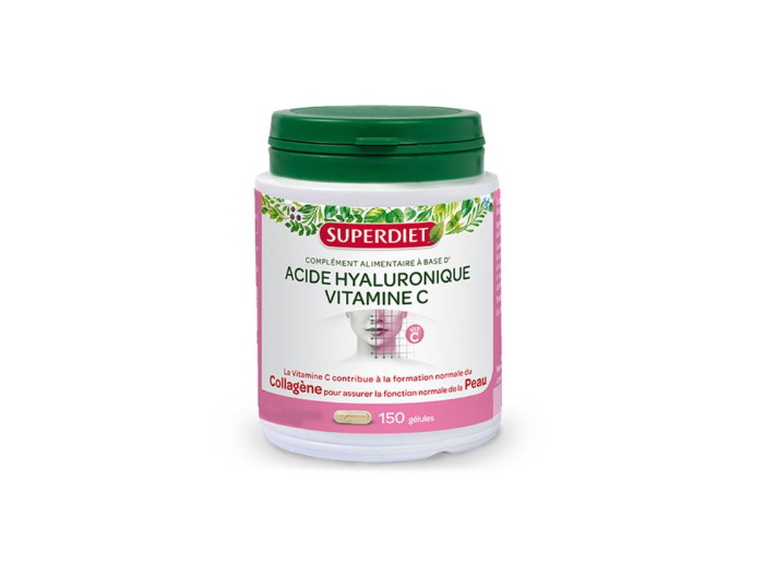 Acide Hyaluronique + Vitamine C 150 Gelules Superdiet