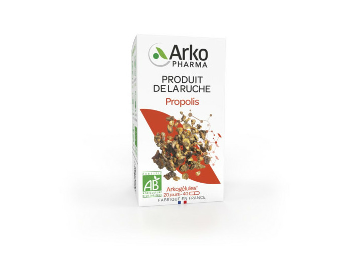 Propolis 40 Gelules Arkogélules Arkopharma