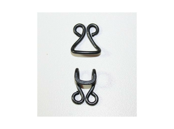 Crochet crochette noir