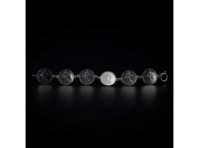 Bracelet 6 pièces 50 centimes