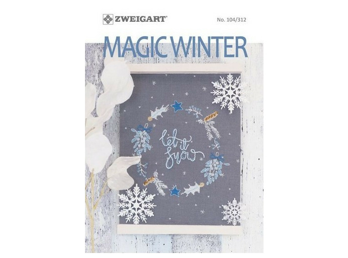 Livre broderie Magic winter 312 ZWEIGART