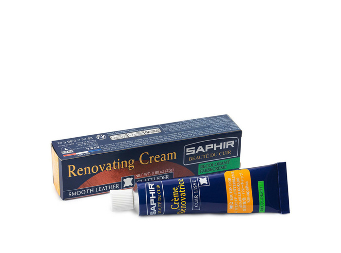 Saphir Crème rénovatrice cuir noir