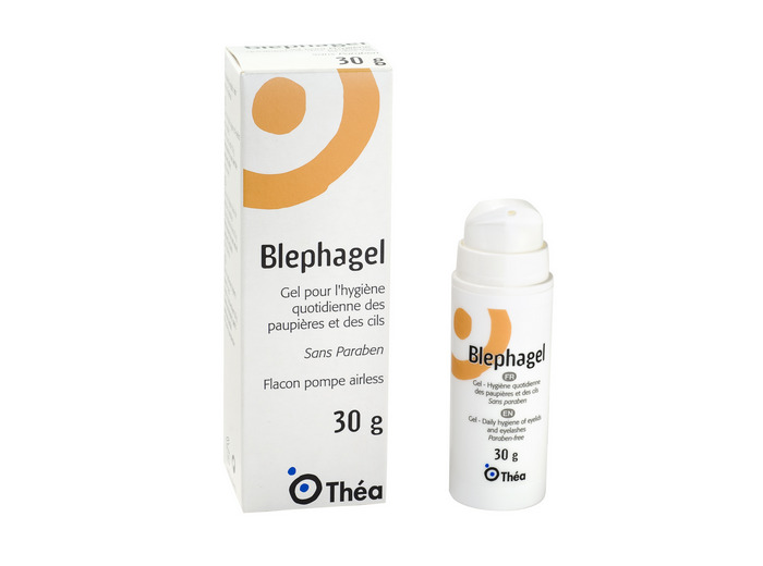 Blephagel Sft Technology Gel Sterile Hygiene Paupiere Cils 30g Thea