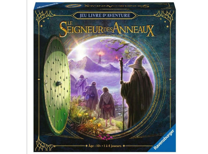 Le Seigneur des Anneaux-Livre Aventure - boite abimée