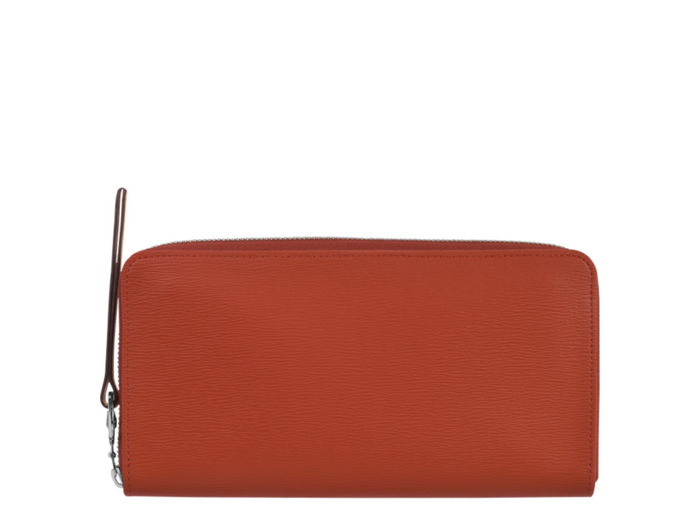 Longchamp Le Pliage City Portefeuille Long Zippée Terracotta