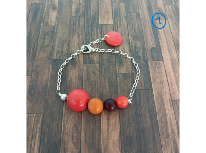 Bracelet Clara en ivoire végétal