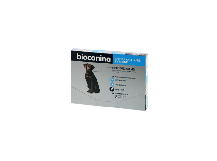 BCA FIPRODOG 268MG S.O G.CN PIP 3