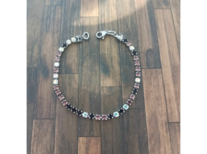 Bracelet strass 3 couleurs