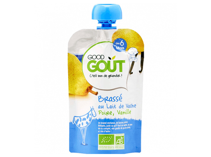 GOOD GOUT BRASSE POIRE VANILLE 90G