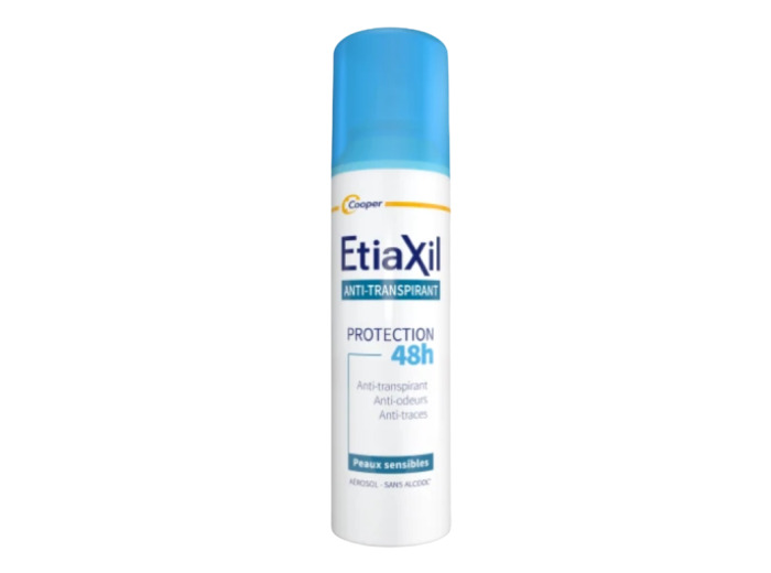 Antitranspirant 48h Aisselles Anti-traces Blanches Et Jaunes 100ml Déodorant Etiaxil