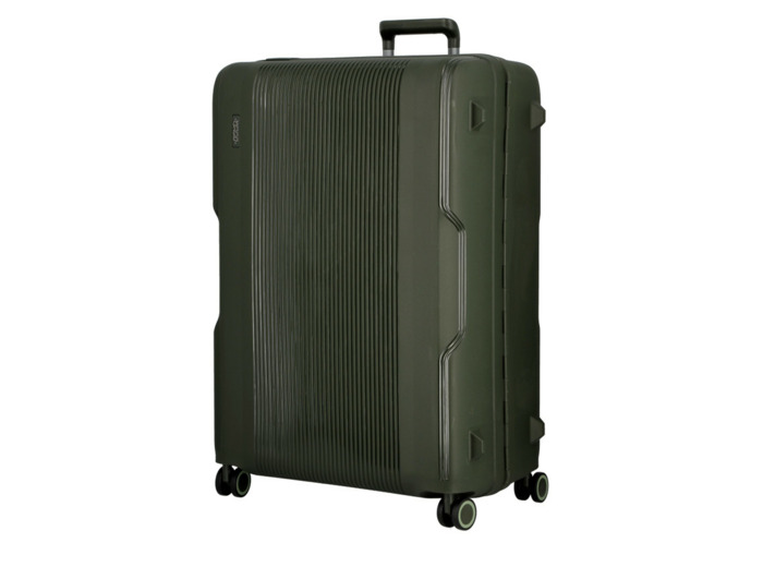 Jump Maxlock Valise Jumbo 77cm 4 Roues Fermeture TSA Kaki
