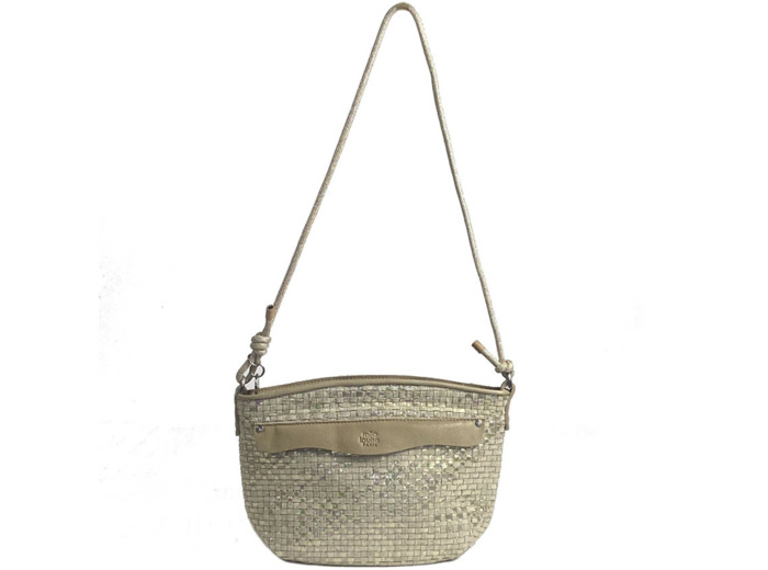 Mila Louise Naja W Sac Porté Epaule Tressé Crème