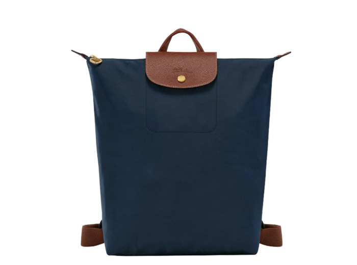 Longchamp Le Pliage Original Sac A Dos M Marine