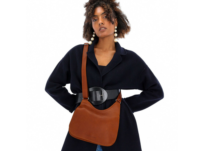 Ateliers Fourès Baroudeuse Sac Besace Artémis B311 Fauve