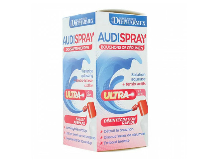 Bouchons De Cerumen Ultra 20ml Audispray