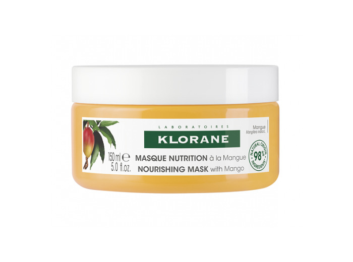 Masque Nutrition 150ml Mangue Cheveux Secs Klorane
