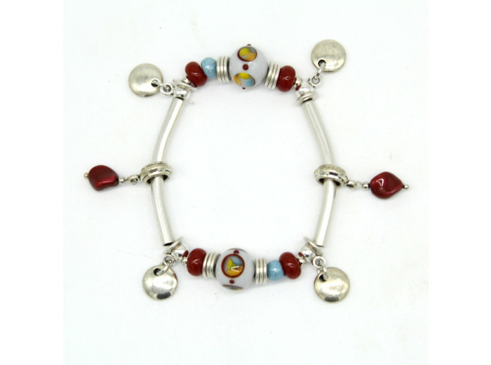 Bracelet argenté Oralya