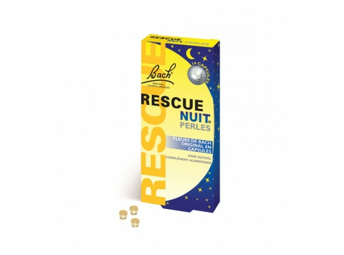 Nuit Perles 14 Capsules Bach Rescue