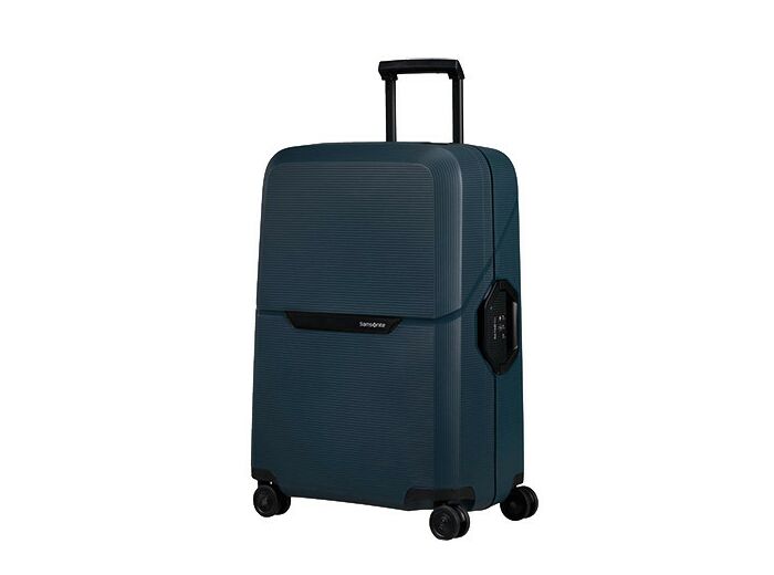 Samsonite Magnum Eco Valise Cabine 4 Roues 55cm Midnight Blue