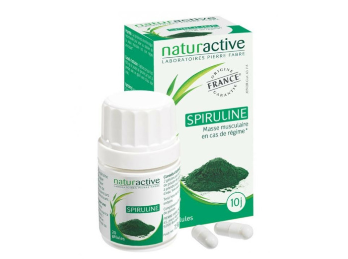 Spiruline 20 Gelules Naturactive