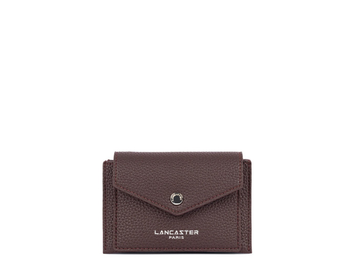Lancaster Maya Double Kba Porte Cartes 117-010 Bordeaux Foncé