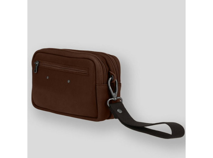 Ateliers Fourès Baroudeur Pochette Multi Porté Ponos F9400 Cognac