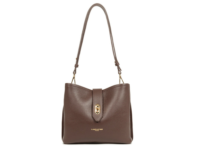 Lancaster Top Double Sac Seau 470-62 Marron In Or Pâle