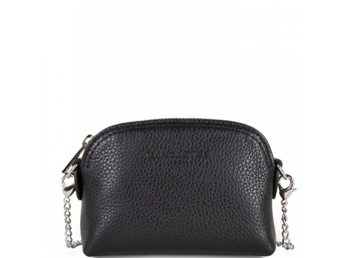 Lancaster Foulonne Double Porte Monnaie 170-28 Noir