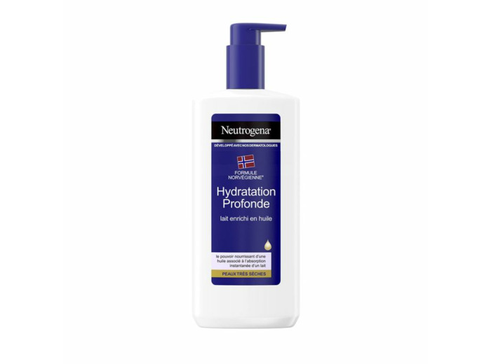 Lait Enrichie en Huile Hydratation Profonde 400ml Peaux très sèches Neutrogena