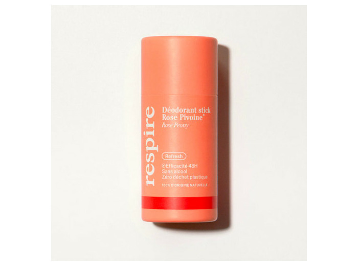 Déodorant Stick Bio 50g Rose Pivoine Respire