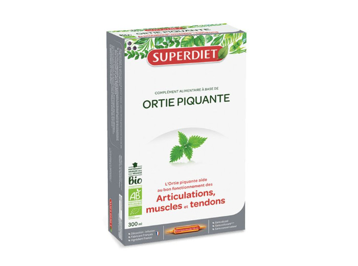 SUPERDIET ORTIE PIQ AMP 15ML 20