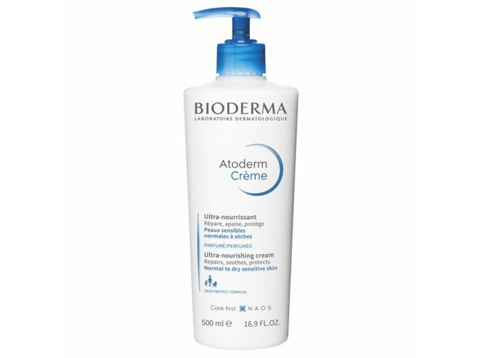 Crème Ultra-Nourrissante Parfumée 500ml Atoderm Peaux Normales à Sèches Bioderma