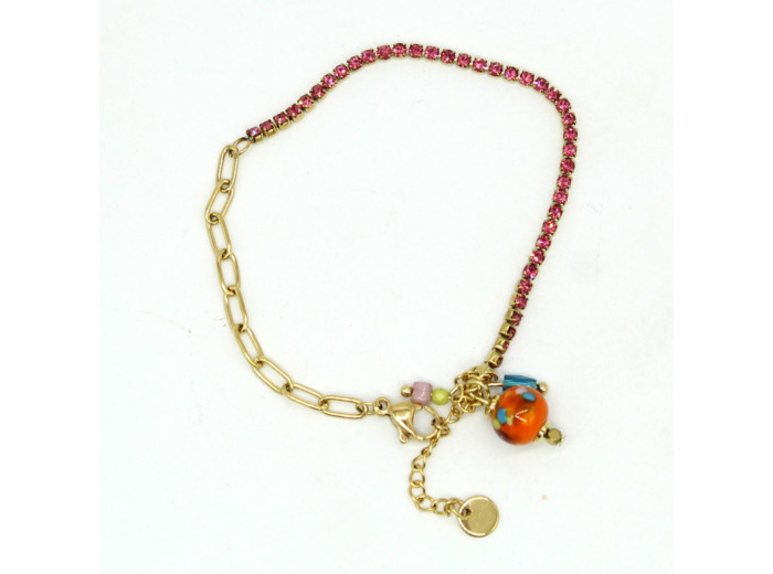 Bracelet strass PAPAYA
