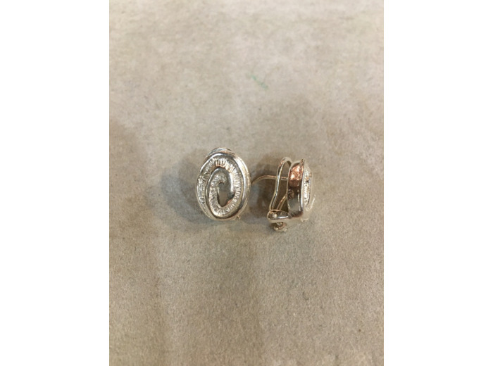Boucles d’oreilles en argent