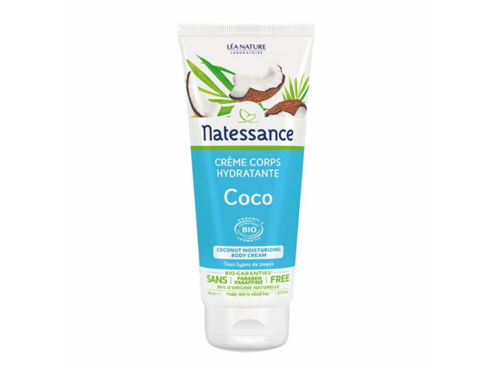 Creme Corps Hydratante 200ml Coco Natessance