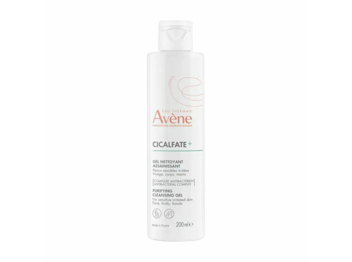 Gel Nettoyant Assainissant 200ml Cicalfate+ peaux irrités Avène