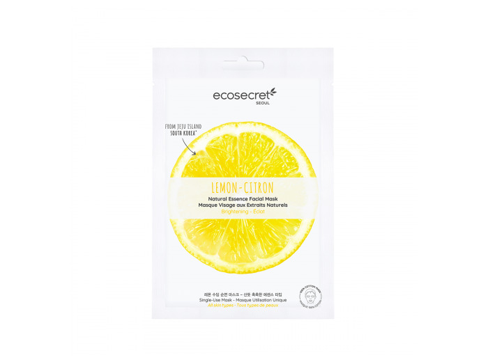 Masque Visage Extraits Naturels De Citron 20ml Eco Secret