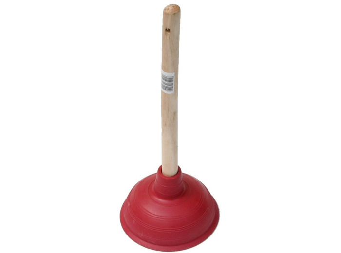 Vanzeebroeck KE410701 Déboucheur Manche Bois Rouge - Ø 14