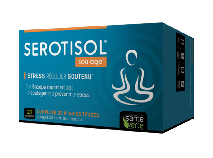 Serotisol Soulage 20 Comprimes Sante Verte