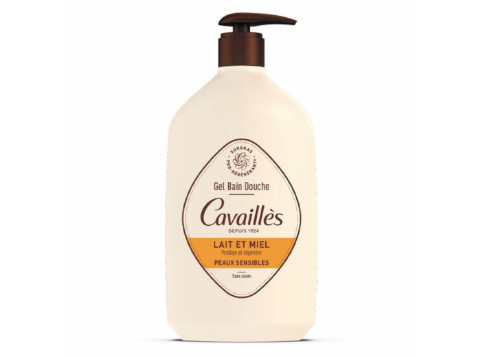 ROGE-CAV GEL BAIN DCH LAIT ET MIEL 1L