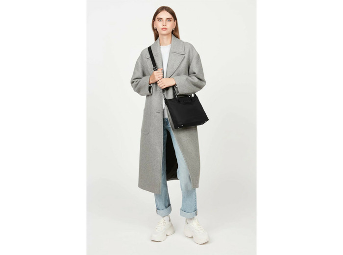 Lancaster Basic Verni Sac Shopping 514-66 Noir