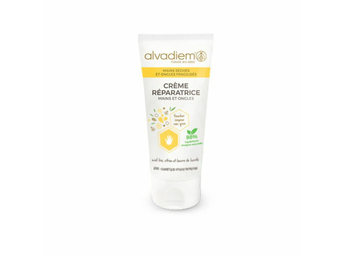 Creme Reparatrice Mains Seches Et Ongles Fragilises 50ml Alvadiem