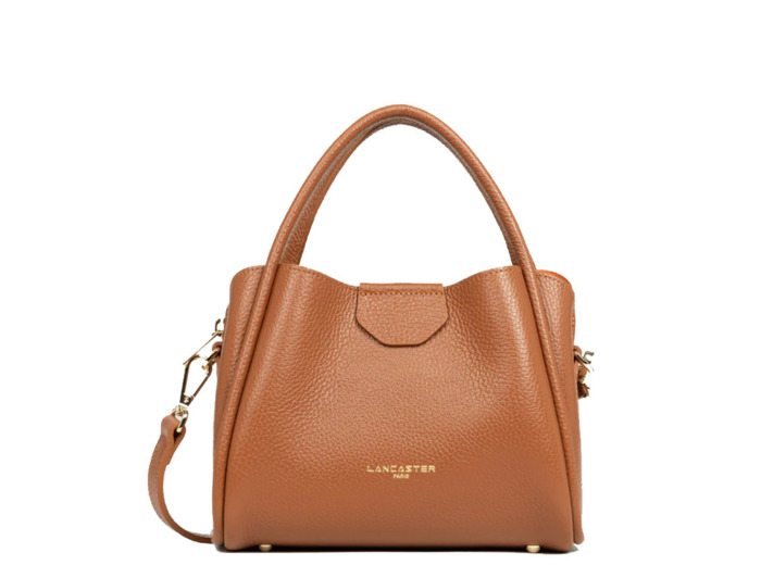 Lancaster Ida Double Sac Porté Epaule 470-83 Camel-In-Orange